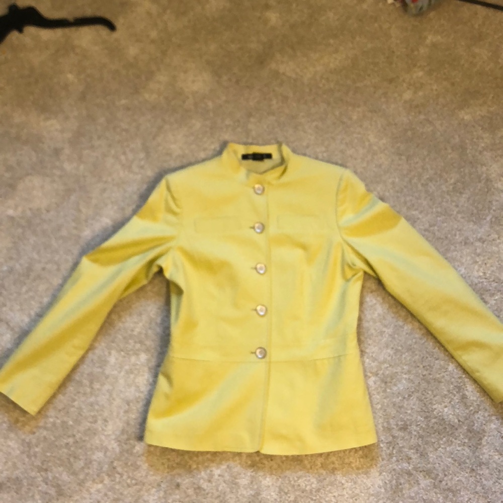 Ellen Tracy Green Jacket, Size 4